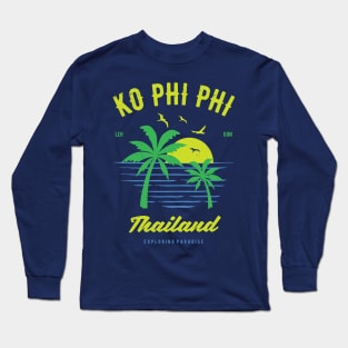 Ko Phi Phi Souvenir & Thailand Gift Long Sleeve T-Shirt